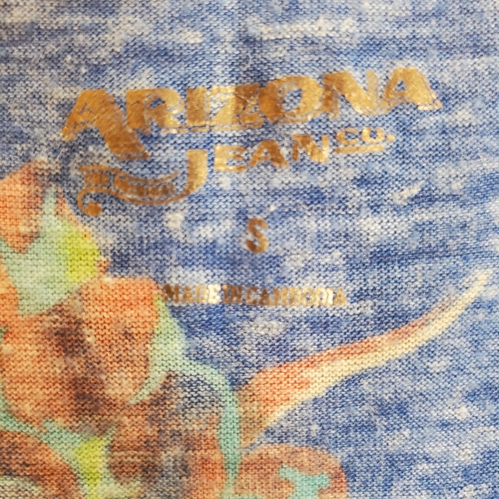Arizona Jeans Floral Crop Top - Picture 6 of 8